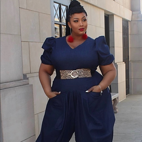 She’s Comfy Denim Jumpsuit - Picture 2 of 3